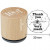 Tampon en bois, d: 30 mm, h: 35 mm, Thank you very much , 1pièce [HOB-32333]