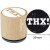 Tampon en bois, d: 30 mm, h: 35 mm, THX! , 1pièce [HOB-32335]