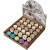 Tampons en bois, d: 30 mm, h: 35 mm, Mariage, 1set [HOB-32350]