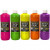 Peinture Textile Color, Couleurs assorties, neon, 5x500ml [HOB-34228]
