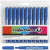 Feutres Colortime, largeur de trait: 5 mm, azur, 12pièces [HOB-37356]