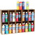 Peinture acrylique Plus Color, Couleurs assorties, 30x250ml [HOB-39497]