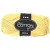 Pelote de laine de coton , L: 165 m,  6S/4 , jaune, 50gr [HOB-421040]