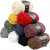 Cotton tube yarn, L: 45 m, asstd colours, 10x100g