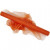 Tulle, l: 50 cm, orange, 5m [HOB-44612]