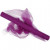 Tulle, l: 50 cm, violet, 5m [HOB-44618]