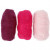 Laine cardée, harmonie violet/rose, 3x10gr [HOB-45334]