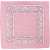 Bandana imprimé, dim. 55x55 cm, rose, 1pièce [HOB-49742]