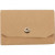 Porte-monnaie en papier de cuir, L: 11 cm, h: 8 , brun clair, 1pièce [HOB-49890]