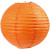 Lampe en papier, d: 20 cm, orange, 1pièce [HOB-50003]