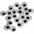 Yeux loucheurs, d: 14 mm, Non autocollants, 30pièces [HOB-501142]