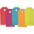 Etiquettes cadeaux, dim. 5x10 cm,  250 gr, Couleurs assorties, 20pièces [HOB-510080]