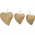 Coeurs, h: 6+8+10 cm, 6pièces [HOB-510461]