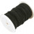 Imitation daim,  3 mm, noir, 100m [HOB-51523]