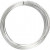 Fil d'aluminium, épaisseur 2 mm, argent, rond, 10m [HOB-518325]