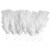 Plumes, L: 11-17 cm, blanc, 18boules [HOB-51847]