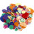 Paillettes, dim. 10-25 mm, Couleurs assorties, rondes, 35gr [HOB-521780]