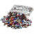 Pierre de strass, d: 6+9+12 mm, Couleurs assorties, rond, 3600assortis [HOB-52201]