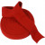 Tricot tubulaire, l: 60 mm, rouge cerise, 10m [HOB-53061]