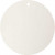 Assiette en terre cuite, d: 20 cm, épaisseur 0,5 cm, blanc, 1pièce [HOB-55503]