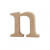 Lettre, n, h: 8 cm, épaisseur 2 cm, MDF, 1pièce [HOB-56253]