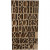 Lettres, chiffres et signes, Boîtes en bois incluses, h: 13 cm, épaisseur 2 cm, MDF, 160pièces [HOB-56348]