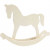 Rocking horse, W: 30 cm, H: 24 cm, 1 pc, plywood [HOB-56917]