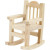 Rocking Chair, H: 8.8 cm, W: 5.5 cm, 1 pc, pine [HOB-56925]