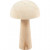 Wooden Mushroom, H: 14 cm, D: 9 cm, 1 pc, pine [HOB-56934]