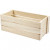 Cageots en bois, dim. 34x15 cm, h: 13 cm, 1 pièce, paulownia [HOB-574580]