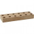 Socle marqueurs, dim. 20x6,5x2,5 cm, MDF, 1pièce [HOB-57824]