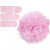 Pompons en papier, rose, d: 20+24+30 cm,  16 gr, 3pièces [HOB-590009]