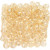 Perles à facettes, dim. 3x4 mm, la taille du trou 0,8 mm, topaz, 100pièces [HOB-61661]