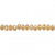 Perles à facettes, dim. 5x6 mm, la taille du trou 1 mm, topaz, 100pièces [HOB-61668]