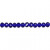 Perles à facettes, dim. 5x6 mm, la taille du trou 1 mm, bleu opale, 100pièces [HOB-61669]