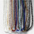 Perles à facettes, dim. 3x4 mm, la taille du trou 0,8 mm, 12x100pièces [HOB-61694]