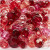 Mix de perles à facettes, dim. 4-12 mm, la taille du trou 1-2,5 mm, harmonie de rouges, 250gr, env. 860 pièce [HOB-61885]