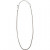 Collier, L: 45 cm, d: 3 mm, argenté, 1pièce [HOB-63273]