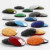 Cabochons - Assortiment, d: 14 mm, épaisseur 4 mm, Couleurs assorties, 300assortis [HOB-68018]