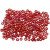Rocailles, dim. 8/0 , d: 3 mm, cerise brillant, 25gr, la taille du trou 0,6-1,0 mm [HOB-682081]