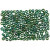 Rocailles, dim. 8/0 , d: 3 mm, vert brillant, 25gr, la taille du trou 0,6-1,0 mm [HOB-682181]