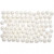 Perles de cire, d: 4 mm, la taille du trou 0,7 mm, nacré, 150pièces [HOB-698361]