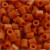 Perles à repasser, dim. 5x5 mm, la taille du trou 2,5 mm, rouge brunâtre (5), médium, 6000pièces [HOB-751051]