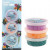 Foam Clay® , vert, violet, orange néon, 3x14gr [HOB-78140]