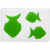 Moule décoratif, dim. 6+8+10 cm, dim 14,9x22 cm, poisson, 1pièce, profondeur 9 mm [HOB-78632]