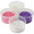 Pearl Clay®, 3x25 gr, 38 gr, 1 set, blanc, violet, rose [HOB-78715]