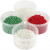 Pearl Clay®, 3x25 gr, 38 gr, 1 set, vert, blanc, rouge [HOB-78717]