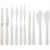 Spatules en plastique, l: 13-33 mm, 10assortis [HOB-95223]