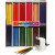 Crayons de couleurs Colortime JUMBO, mine: 5 mm, Set de classe d'école, 1set [HOB-97771]