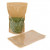 Doypack en papier Kraft avec transparence, 17.1 x 8.9 x 28.6 cm (340 g) (100 Pieces) [ZBGKC4]